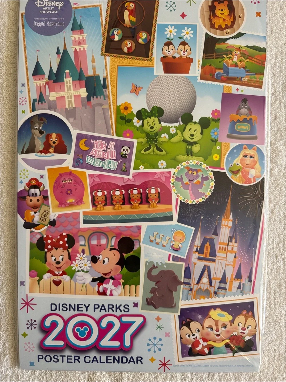 Disney Artist Showcase 2027 12-Month Poster Calendar